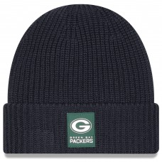 Green Bay Packers New Era Charcoal 2025 Sideline Cold Weather Cuffed Knit Hat