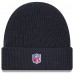 Pittsburgh Steelers New Era Charcoal 2025 Sideline Cold Weather Cuffed Knit Hat