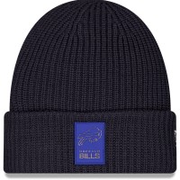 Buffalo Bills New Era Charcoal 2025 Sideline Cold Weather Cuffed Knit Hat