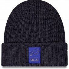 Buffalo Bills New Era Charcoal 2025 Sideline Cold Weather Cuffed Knit Hat