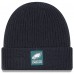 Philadelphia Eagles New Era Charcoal 2025 Sideline Cold Weather Cuffed Knit Hat