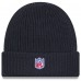 Philadelphia Eagles New Era Charcoal 2025 Sideline Cold Weather Cuffed Knit Hat