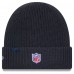 Houston Texans New Era Charcoal 2025 Sideline Cold Weather H-Town Cuffed Knit Hat
