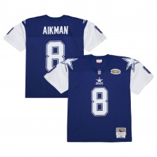 Джерси Dallas Cowboys Troy Aikman Mitchell & Ness Navy 1995 Legacy Replica