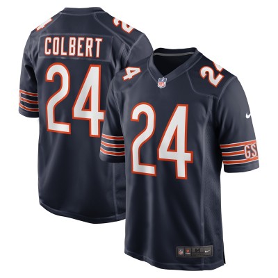 Игровая джерси Chicago Bears Adrian Colbert Nike Navy Team Game