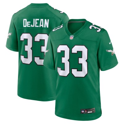 Cooper DeJean Philadelphia Eagles Nike Alternate Game Jersey -  Kelly Green