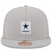 Бейсболка Dallas Cowboys New Era Gray 2025 Sideline 59FIFTY