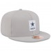 Бейсболка Dallas Cowboys New Era Gray 2025 Sideline 59FIFTY