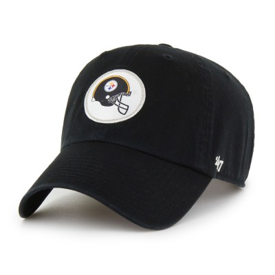 Бейсболка Pittsburgh Steelers 47 Black Hard Clean Up