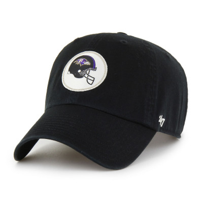 Бейсболка Baltimore Ravens 47 Black Hard Hat Clean Up