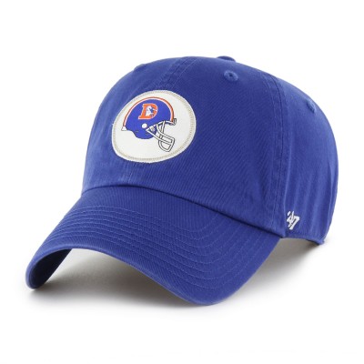Бейсболка Denver Broncos 47 Royal Hard Clean Up