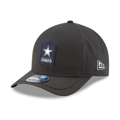 Бейсболка Dallas Cowboys New Era Charcoal 2025 Sideline Cold Weather 9FORTY M-Crown