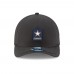 Бейсболка Dallas Cowboys New Era Charcoal 2025 Sideline Cold Weather 9FORTY M-Crown