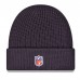 Dallas Cowboys New Era Charcoal 2025 Sideline Cold Weather Cuffed Knit Hat
