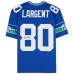 Steve Largent Seattle Seahawks Autographed Fanatics Authentic 1985 Mitchell & Ness Royal Replica Jersey with HOF 95 Inscription