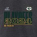 Green Bay Packers 2024 NFL Playoffs T-Shirt - Charcoal