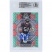 Will Anderson Jr. Houston Texans Autographed 2023 Panini Mosaic Choice Red and Green #376 Beckett Fanatics Witnessed Authenticated Rookie Card