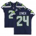 Marshawn Lynch Seattle Seahawks Autographed Fanatics Authentic Nike Navy Elite Jersey