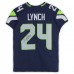 Marshawn Lynch Seattle Seahawks Autographed Fanatics Authentic Nike Navy Elite Jersey