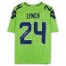 Marshawn Lynch Seattle Seahawks Autographed Fanatics Authentic Nike Green Limited Jersey