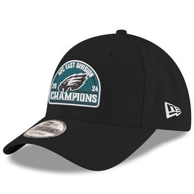 Бейсболка Philadelphia Eagles New Era 2024 NFC East Division Champions 9FORTY - Black