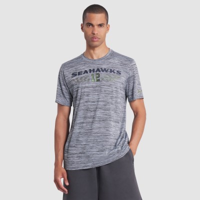 Футболка Seattle Seahawks Nike Gray 2025 Rivalries Collection Sideline Velocity Dri-FIT