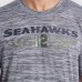 Футболка Seattle Seahawks Nike Gray 2025 Rivalries Collection Sideline Velocity Dri-FIT