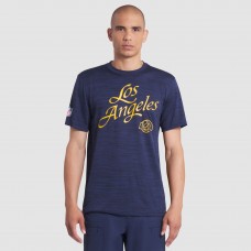 Los Angeles Rams Nike Midnight Blue 2025 Rivalries Collection Sideline Velocity Dri-FIT T-Shirt