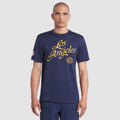Los Angeles Rams Nike Midnight Blue 2025 Rivalries Collection Sideline Velocity Dri-FIT T-Shirt