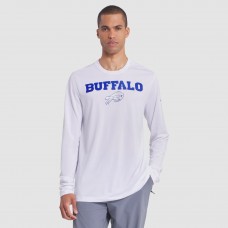 Футболка с длинным рукавом Buffalo Bills Nike White 2025 Rivalries Collection Sideline Legend Dri-FIT Футболка с длинным рукавом Buffalo Bills Nike White 2025 Rivalries Collection Sideline Legend Dri-FIT