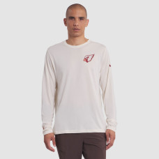 Футболка с длинным рукавом Arizona Cardinals Nike Natural 2025 Rivalries Collection Sideline Legend Dri-FIT Футболка с длинным рукавом Arizona Cardinals Nike Natural 2025 Rivalries Collection Sideline Legend Dri-FIT