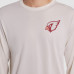 Футболка с длинным рукавом Arizona Cardinals Nike Natural 2025 Rivalries Collection Sideline Legend Dri-FIT