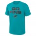 Футболка Miami Dolphins Nike Turbo Green 2025 Rivalries Collection Slub Dri-FIT