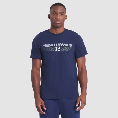 Футболка Seattle Seahawks Nike College Navy 2025 Rivalries Collection Slub Dri-FIT