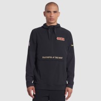 Куртка San Francisco 49ers Nike Black 2025 Rivalries Collection Sideline Anorak