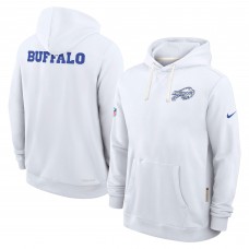Толстовка Buffalo Bills Nike White 2025 Rivalries Collection Standard Issue Sideline Dri-FIT