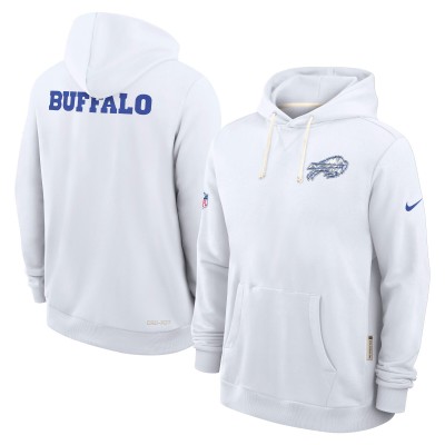 Толстовка Buffalo Bills Nike White 2025 Rivalries Collection Standard Issue Sideline Dri-FIT