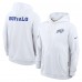 Толстовка Buffalo Bills Nike White 2025 Rivalries Collection Standard Issue Sideline Dri-FIT Толстовка Buffalo Bills Nike White 2025 Rivalries Collection Standard Issue Sideline Dri-FIT