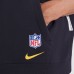 Худи без рукавов Los Angeles Rams Nike Midnight Blue 2025 Rivalries Collection Standard Issue Sideline Dri-FIT
