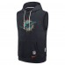 Miami Dolphins Nike Pitch Blue 2025 Rivalries Collection Standard Issue Sideline Dri-FIT Sleeveless Hoodie