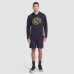 Футболка с длинным рукавом с капюшоном Los Angeles Rams Nike Midnight Blue 2025 Rivalries Collection Sideline Dri-FIT