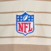 Поло Arizona Cardinals Nike Rivalries Collection Sideline Victory Striped Dri-FIT - Natural