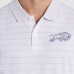 Buffalo Bills Nike White 2025 Rivalries Collection Sideline Victory Striped Dri-FIT Polo