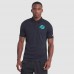 Miami Dolphins Nike Navy 2025 Rivalries Collection Sideline Victory Striped Dri-FIT Polo