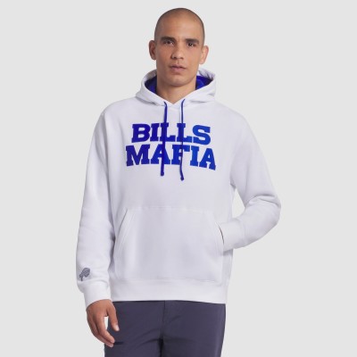 Толстовка Buffalo Bills Nike White 2025 Rivalries Collection Club
