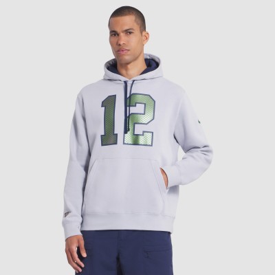 Seattle Seahawks Nike Wolf Gray 2025 Rivalries Collection Club Hoodie