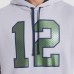 Seattle Seahawks Nike Wolf Gray 2025 Rivalries Collection Club Hoodie