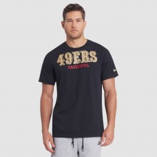 Футболка San Francisco 49ers Nike Black 2025 Rivalries Collection Essential