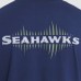 Футболка с длинным рукавом Seattle Seahawks Nike College Navy 2025 Rivalries Collection Essential