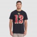 Футболка San Francisco 49ers Brock Purdy Nike Black 2025 Rivalries Collection Player